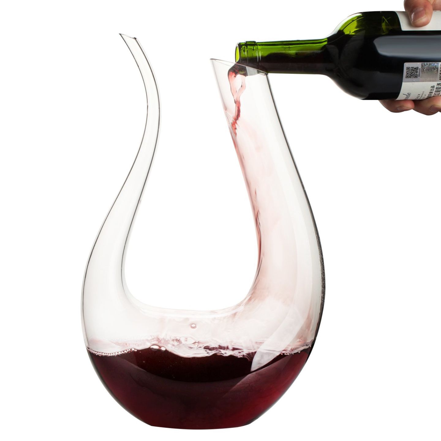 U-Shaped Wine Decanter